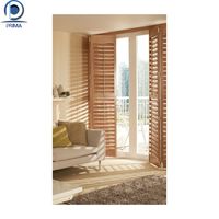 Volets de plantation en bois et PVC fenêtre et porte en arc