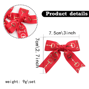 Cô Gái Dễ Thương Nhỏ Chữ Lồng Cưỡi Ngựa Chương Trình Tóc <span class=keywords><strong>Bow</strong></span> Clip Cưỡi Ngựa Chủ Đề Ribbon Kiểu Tóc Đuôi Ngựa Chủ Cung Cho Trẻ Em - Product Image 2