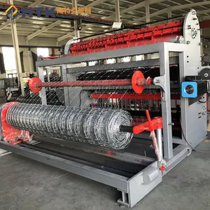 China Top Een HTK Brand vaste knoop hek machine, Installatie Gemakkelijk Vaste Knoop Vee Hek Machines