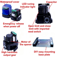 OMKER DCK-658 1600kg Moteur électrique CA 450W pour portail coulissant de villa moderne avec contrôle par application pour portails de voie d'accès