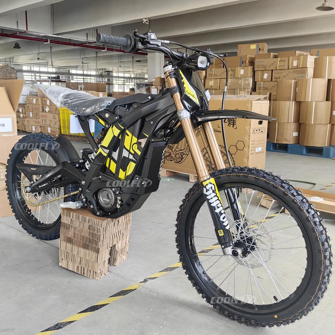 Недорогой внедорожный мотоцикл Surlon Light Bee X 2024 Changzhou Gonped surlon