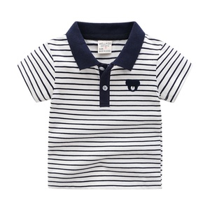 Nuova moda Casual Polo <span class=keywords><strong>t</strong></span>-<span class=keywords><strong>shirt</strong></span> ragazzi 100% cotone morbido Top estivo per bambini Top con motivo a cartoni animati 2-6 anni Baby Polo per bambini - Product Image 4