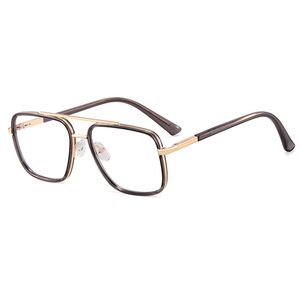 Gafas de diseño de marca 97712 para hombre, monturas de lujo, montura de gafas ópticas graduadas redondas <span class=keywords><strong>Retro</strong></span>, gafas de alta calidad - Product Image 5