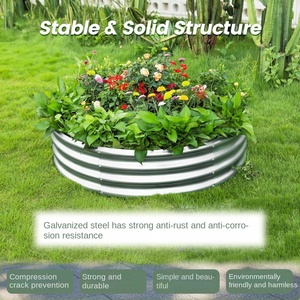 Chậu trồng cây kim loại, luống hoa, luống rau, hộp ươm cây, chậu trồng cây, luống rau, hộp trồng cây, nguồn gốc nhà máy - Product Image 3