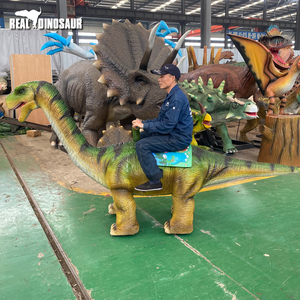किडी सवारी मनोरंजन एनिमेट्रोनिक चलने डायनासोर की सवारी - Product Image 5