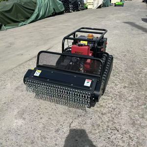China Remote-controlled Tracked Robotic Lawnmower with Factory Price - Product Image 6
