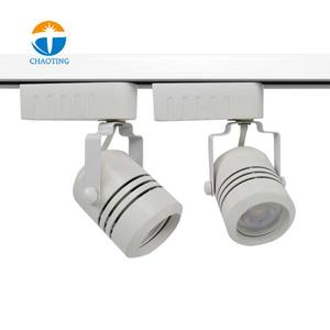 Tienda interior moderna Aluminio 2 3 4 Sistema de iluminación de riel de alambre Focos GU10 Lámpara de pista de punto LED Carcasa <span class=keywords><strong>MR16</strong></span> Accesorio de iluminación de pista - Product Image 1