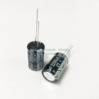 Condensateur électrolytique en aluminium 2200uf 25V 13x20mm 20% à montage traversant, composant électronique en gros, condensateur électrolytique 2200uf