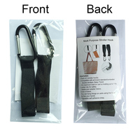 Ganchos para cochecito de bebé, colgador de Bolsa multiusos para mamá, accesorio conveniente para cochecito para mamá al trotar y caminar