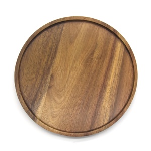 <span class=keywords><strong>Plateau</strong></span> décoratif rond en bois pour <span class=keywords><strong>plateau</strong></span> à <span class=keywords><strong>fromage</strong></span> à <span class=keywords><strong>dessert</strong></span> aux fruits plaque en bois créative accessoires de cuisine - Product Image 2