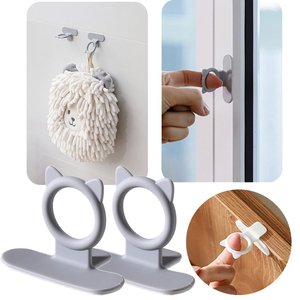 Elevador de Asiento de Inodoro Multiusos para el Hogar, con Cubierta Autoadhesiva de Silicona, Evita el Contacto, para Baños Públicos y Hoteles - Product Image 1