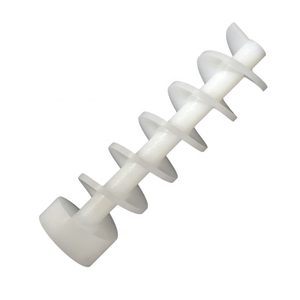 Tornillos de nailon blancos de plástico de alta precisión, personalizados - Product Image 1