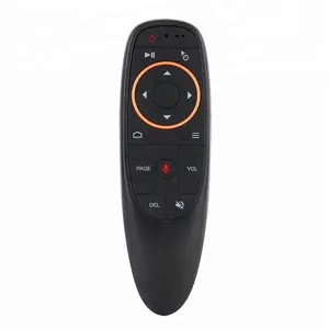 G10s Air Mouse Com Giroscópio Controle Remoto Multi-idioma 2.4G Fly Air Mouse Com Voz Teclado Sem Fio Para Smart TV Box G10