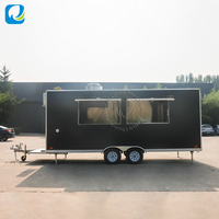 Camion de restauration rapide de haute qualité Chammp entièrement équipé pour la vente de pizzas et de hamburgers, logistique professionnelle haute performance