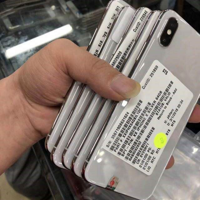 Second Hand Used Mobile Phone Brand 99% New Wholesale Low Price Original for I Phone X 64gb Used Electronics