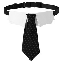 Tanpopo classique sergé treillis collier pour animaux de compagnie ruban réglable cou noeuds papillon Polyester chat chien collier arcs accessoires toute l'année