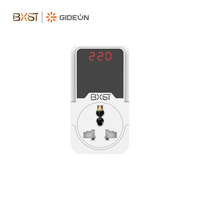 Prise de protection de tension automatique numérique réglable BX-V099-G 230V 16A contre les surtensions et les sous-tensions pour téléviseur et réfrigérateur