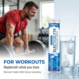 Compresse Effervescenti di Elettroliti OEM ODM, Miscela per Bevande Idratanti per Stile di Vita Attivo <span class=keywords><strong>e</strong></span> <span class=keywords><strong>Nutrizione</strong></span> Sportiva - Product Image 3