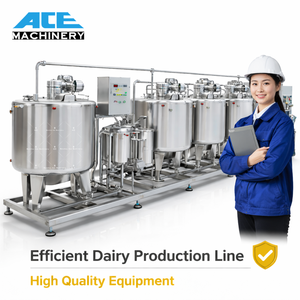 Complete <b>Small</b> Yogurt Processing Plant / Cup Yogurt Packing <b>Machine</b> / Condensed Milk Production Line - Product Image 1