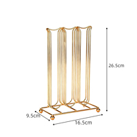 Support de capsules de café en métal plaqué or DaS, support de rangement pour capsules Nespresso, organisateur de dosettes de café pour comptoir de cuisine