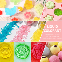 Colorant pour Savon - 36 Couleurs, Kit de Colorants Liquides pour Savon - Colorant pour Kits de Fournitures de Bombes de Bain, Fabrication de Sels de Bain, Fabrication de Savon
