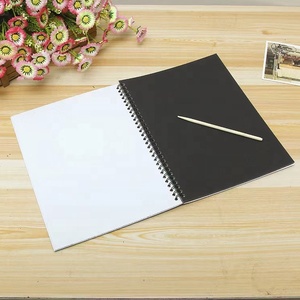 DIY Magic <strong>Scratch</strong> Arts Drawing Notebook for Kids Rainbow <strong>Scratch</strong> <strong>Paper</strong> Art A4 <strong>Card</strong> - Product Image 6