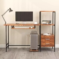 Bureau de lecture de haute qualité, ordinateur, offre spéciale, service de lecture ou d'écriture, avec étagère