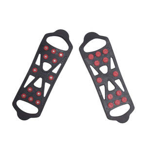 S/M/L גומי נעליים מונעות החלקה עמידים 5 דוקרנים קרמפי קרח לטיפוס וטיולים בחוץ - Product Image 1