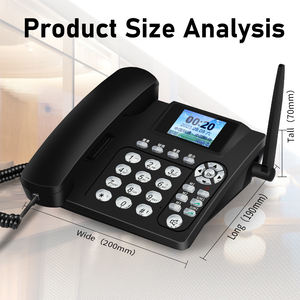 <span class=keywords><strong>Téléphone</strong></span> <span class=keywords><strong>fixe</strong></span> <span class=keywords><strong>sans</strong></span> <span class=keywords><strong>fil</strong></span> GSM d'origine avec fente pour carte SIM <span class=keywords><strong>Téléphone</strong></span> <span class=keywords><strong>fixe</strong></span> <span class=keywords><strong>sans</strong></span> <span class=keywords><strong>fil</strong></span> pour la maison/le bureau KT37 - Product Image 3