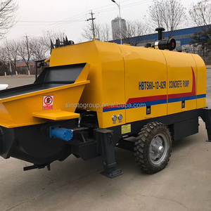 Baumaschinen Beton förder pumpe Maschine Hydraulik antrieb 60m ³ Beton ausleger pumpe - Product Image 1