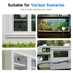 Cámara de Seguridad para Ventanas <span class=keywords><strong>con</strong></span> IA de 3MP Ultra HD CMOS, Visión <span class=keywords><strong>Nocturna</strong></span> a Todo Color, Resistente al Agua IP65, Fácil Instalación, Micrófono Integrado, SD - Product Image 4