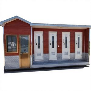 ห้องน้ำเคลื่อนที่โครงสร้างเหล็ก ประหยัดพลังงาน กันน้ำ ใช้พลังงานแสงอาทิตย์ เหมาะสำหรับใช้ในพื้นที่ขุดเจาะน้ำมัน ติดต่อคุณเหยา - Product Image 1