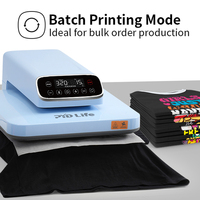 Kit DTF PYD Life USA avec livraison gratuite, four de séchage A3, sécheuse à poudre DTF avec purificateur d'air et presse à chaud automatique 15 x 15 pouces