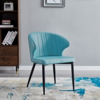 Table de famille en cuir PU, luxueuse salle à manger, moderne, à 6 chaises, nouvelle mode, offre spéciale