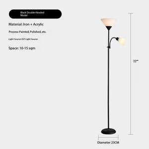 Moderne Luxe Vloerlamp Met Led Design Ijzeren Lichaam Staande Lamp Voor Woonkamer Hotel Slaapkamer Thuis Decoratieve Verlichting - Product Image 5