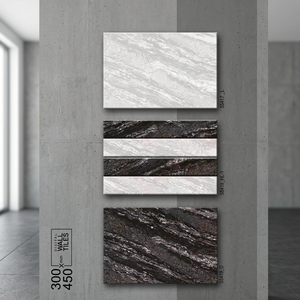 Carreaux de revêtement mural en céramique texturée 300x450mm style brique pour surfaces décoratives intérieures de salle et de salle de bain - Product Image 1