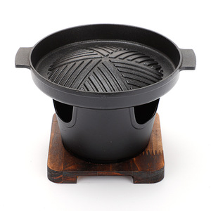<span class=keywords><strong>Barbecue</strong></span> au charbon de bois portable <span class=keywords><strong>Zibo</strong></span>, style japonais moderne et minimaliste, pour une personne, antiadhésif, mini-plaque de cuisson extérieure - Product Image 2