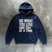 Hoodie en molleton lavé vintage avec impression DTG, couleur personnalisée, coupe oversize, pour marque de streetwear, fabriqué en usine