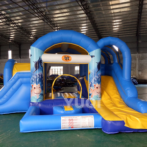 YUQI <span class=keywords><strong>Inflatable</strong></span> Bouncer Trượt <span class=keywords><strong>Inflatable</strong></span> Nhảy Lâu Đài Cho Trẻ Em - Product Image 4