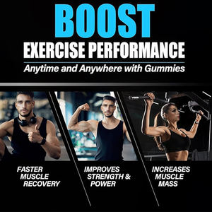 Vente en gros Optimum Nutrition <span class=keywords><strong>Pure</strong></span> <span class=keywords><strong>100</strong></span>% Créatine Monohydrate Supplément 300g 500g avec Vitamine Collagène Gummies pour Femme Homme - Product Image 6