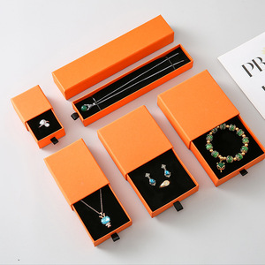 Caja de Regalo de Cartón con Logotipo Personalizado para Joyería, Caja Rígida con Cajón Deslizable para Exhibición de Regalos para Niñas - Product Image 2
