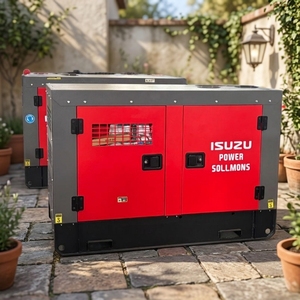 Générateur <span class=keywords><strong>diesel</strong></span> silencieux portable de petite taille pour usage domestique, 36 kW, 45 kVA, 40 kVA, 50 kW, avec <span class=keywords><strong>moteur</strong></span> ISUZU - Product Image 1