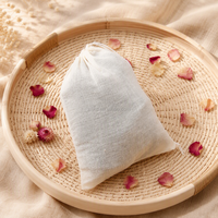 Sacs de bain réutilisables DIY personnalisés 10x15cm, grands sachets de thé aux herbes, pochette en coton mousseline pour le rangement