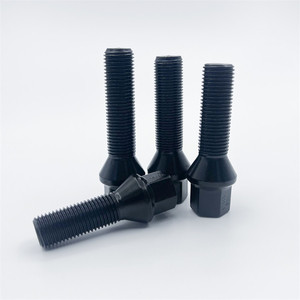 Boulon de roue de <span class=keywords><strong>voiture</strong></span> M14x12.5/1.5 MM Boulon de roue en fer pour modèles allemands - Product Image 4