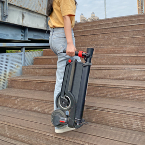 뜨거운 판매 중국 2 휠 x6 접이식 250w 모터 5.5 인치 솔리드 타이어 전기 스쿠터 성인 공유 스쿠터 - Product Image 6