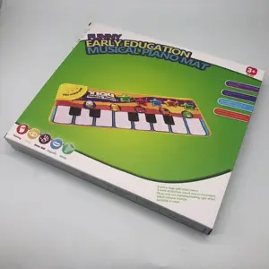 Новые продукты четыре цвета печати складной гофрированной бумаги Музыка образование игрушка коробка