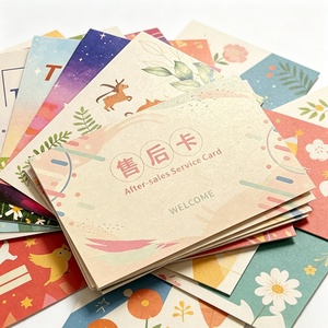 Tarjeta de Felicitación de Papel Personalizada con Impresión de Logotipo, MOQ Bajo, para Bodas, Cumpleaños, Invitaciones, Tarjetas de Garantía para Pequeñas Empresas - Product Image 3