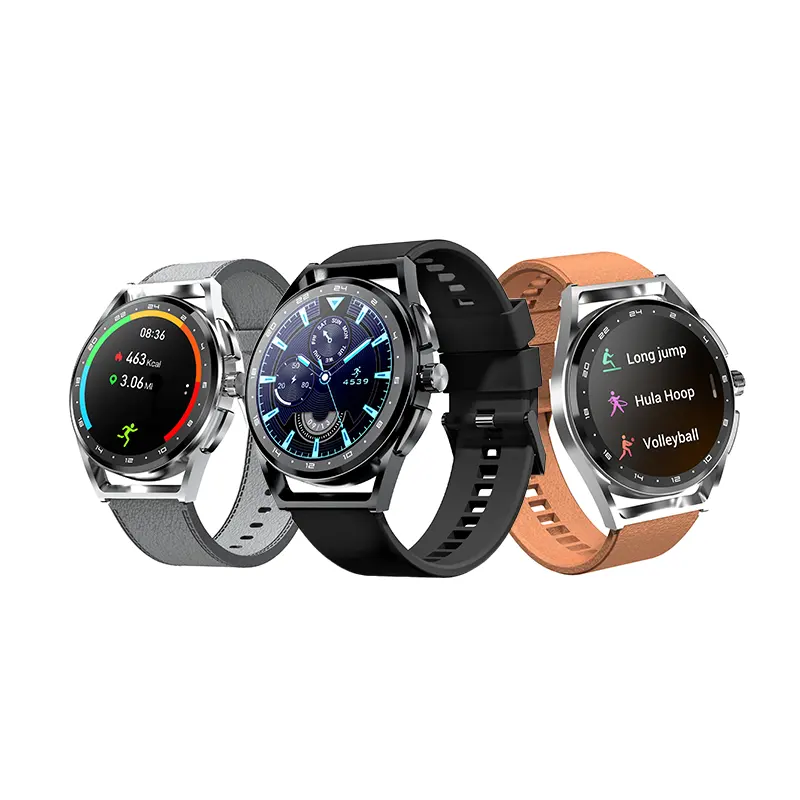 2022 Online Full Screen 1.32 Inch 360*360 H8S men Reloj Android Watch BT Call Heart Rate