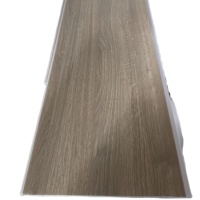 Paneles de techo de PVC de vinilo lisos para techo, película de madera para ventilación de aire Exterior impermeable de 12 pulgadas personalizada