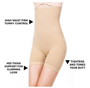 Women Shapewear Tummy Control <strong>Shorts</strong> High Waist Panty Mid Thigh <strong>Butt</strong> <strong>Lifter</strong> Body Shaper Bodysuit Shaping Pants - Product Image 6